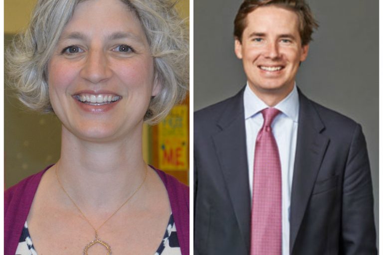 Jennifer Davis-Martin and David Webb, SVP Charlotte Board members